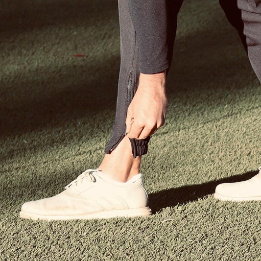 Black Fairway Flex Joggers Ankle Zip Comfort and Adjustability