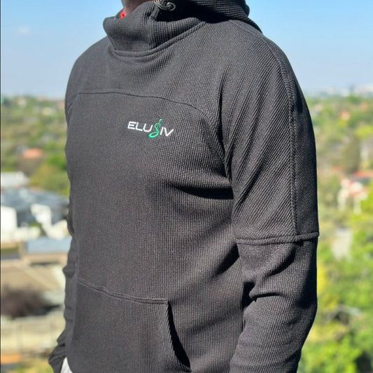 Black Athletic Golf Hoodie