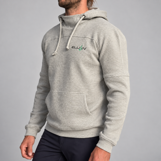 Grey Athletic Golf Hoodie