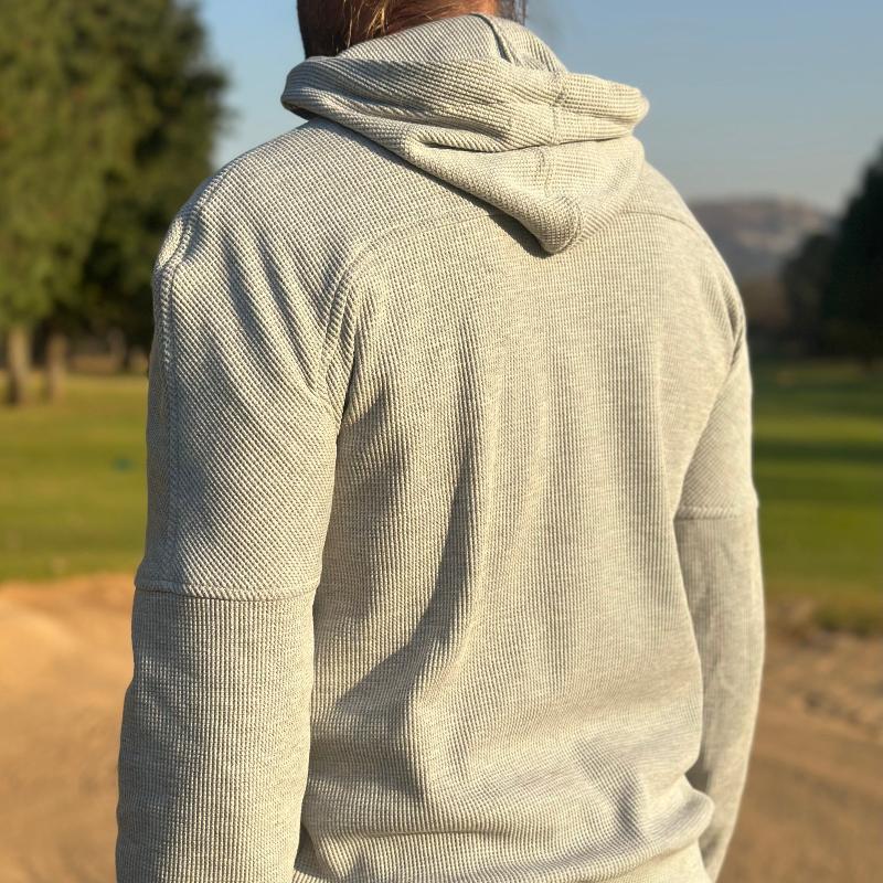 Grey Athletic Golf Hoodie