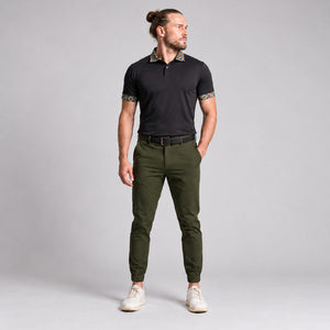 Fairway Flex Golf Joggers - Dark Olive