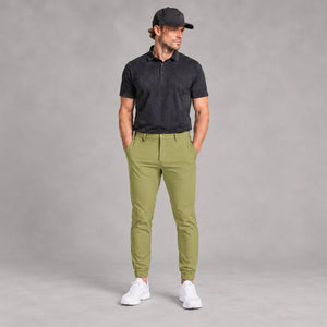 Fairway Flex Golf Joggers - Olive Green
