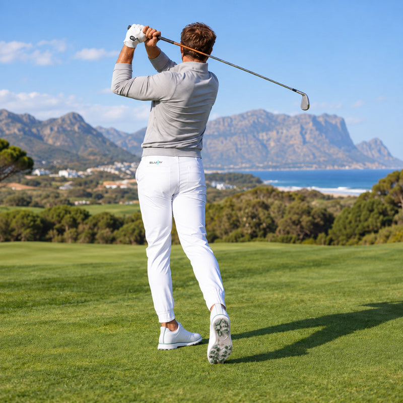 Fairway Flex Golf Joggers - White