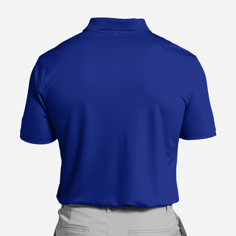 Royal blue golf discount polo